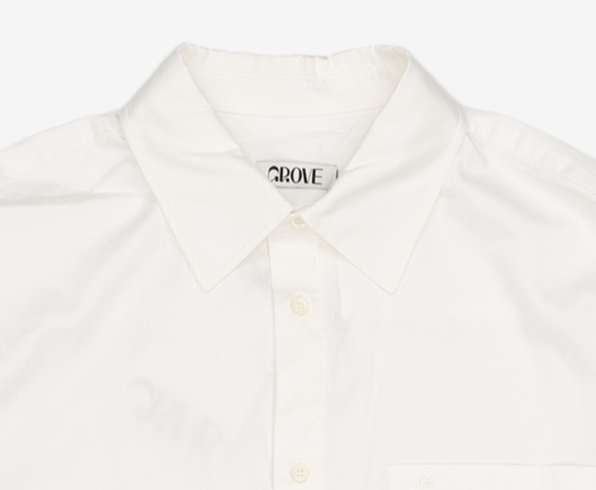 그로브(GROVE) BLAINE SHIRT_IVORY FREE