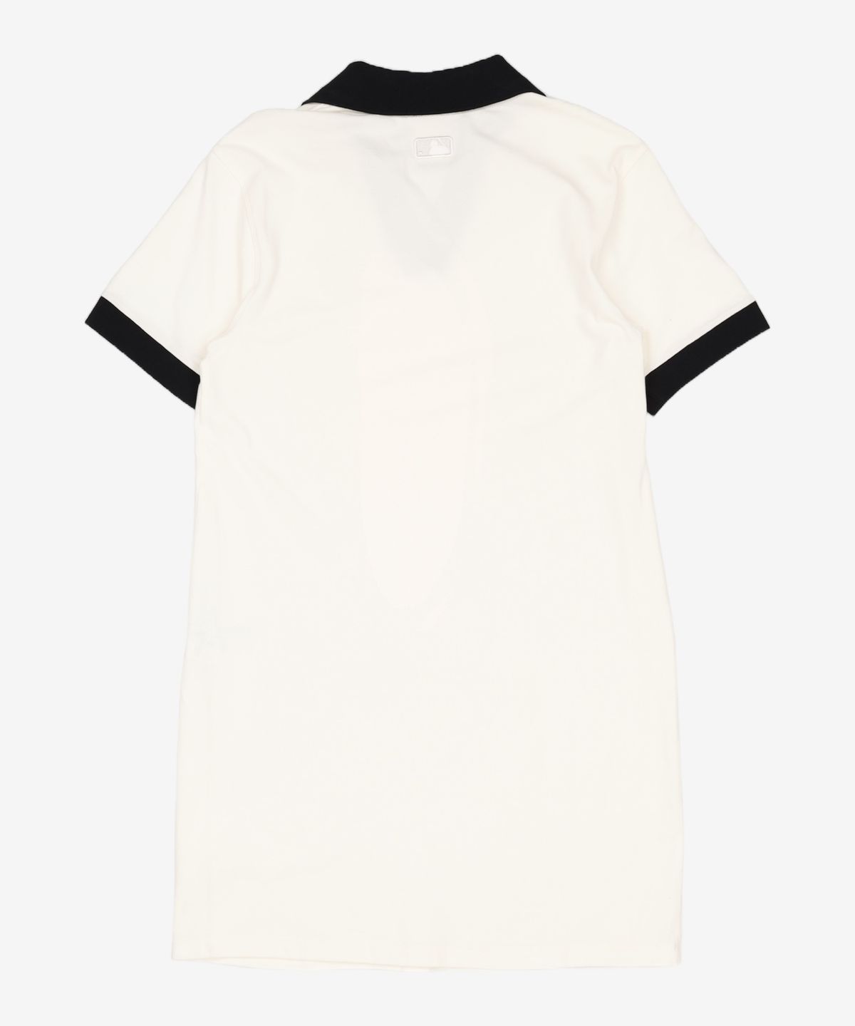 엠엘비(MLB) 여성 오픈카라 배색 컴포터블핏 카라 원피스 BOS (Cream) XS