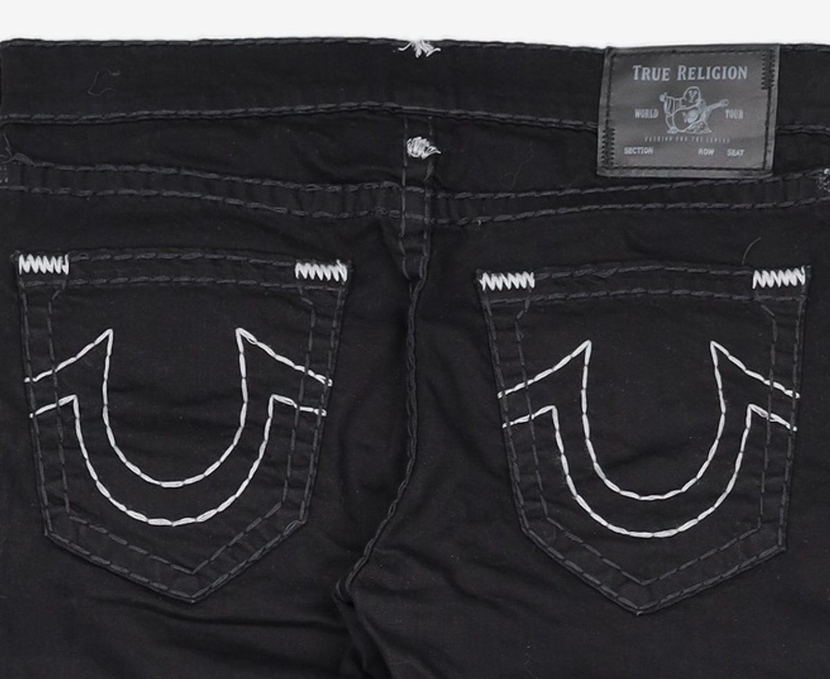 트루릴리젼(TRUERELIGION) 청/데님 팬츠 36