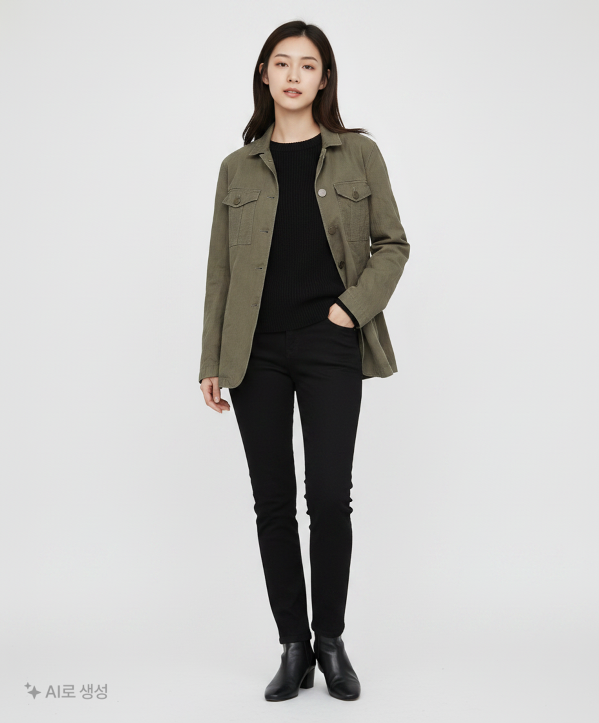 존바바토스(John Varvatos) 사파리/헌팅 재킷 S