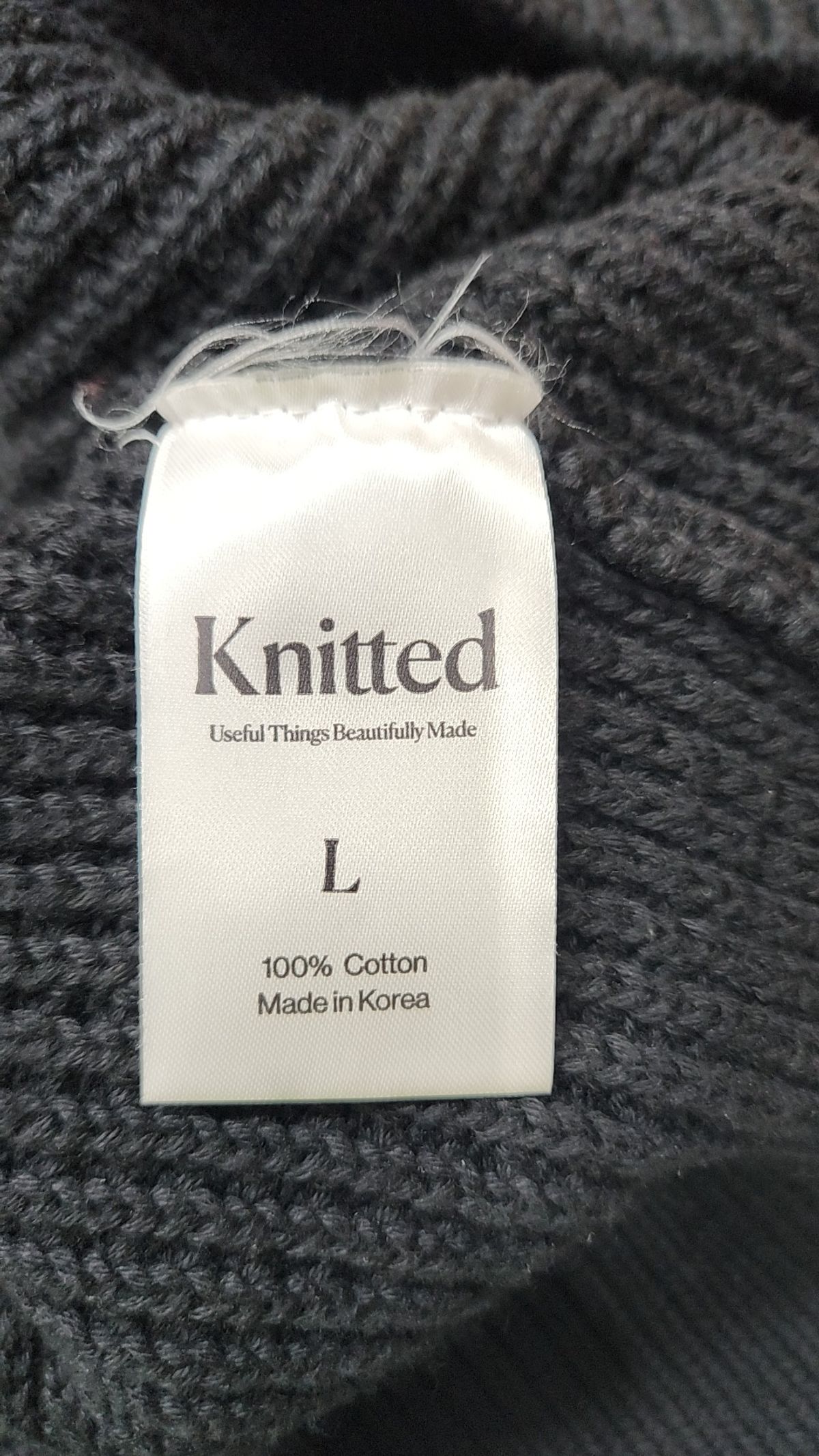 니티드(KNITTED) 니트/스웨터 L