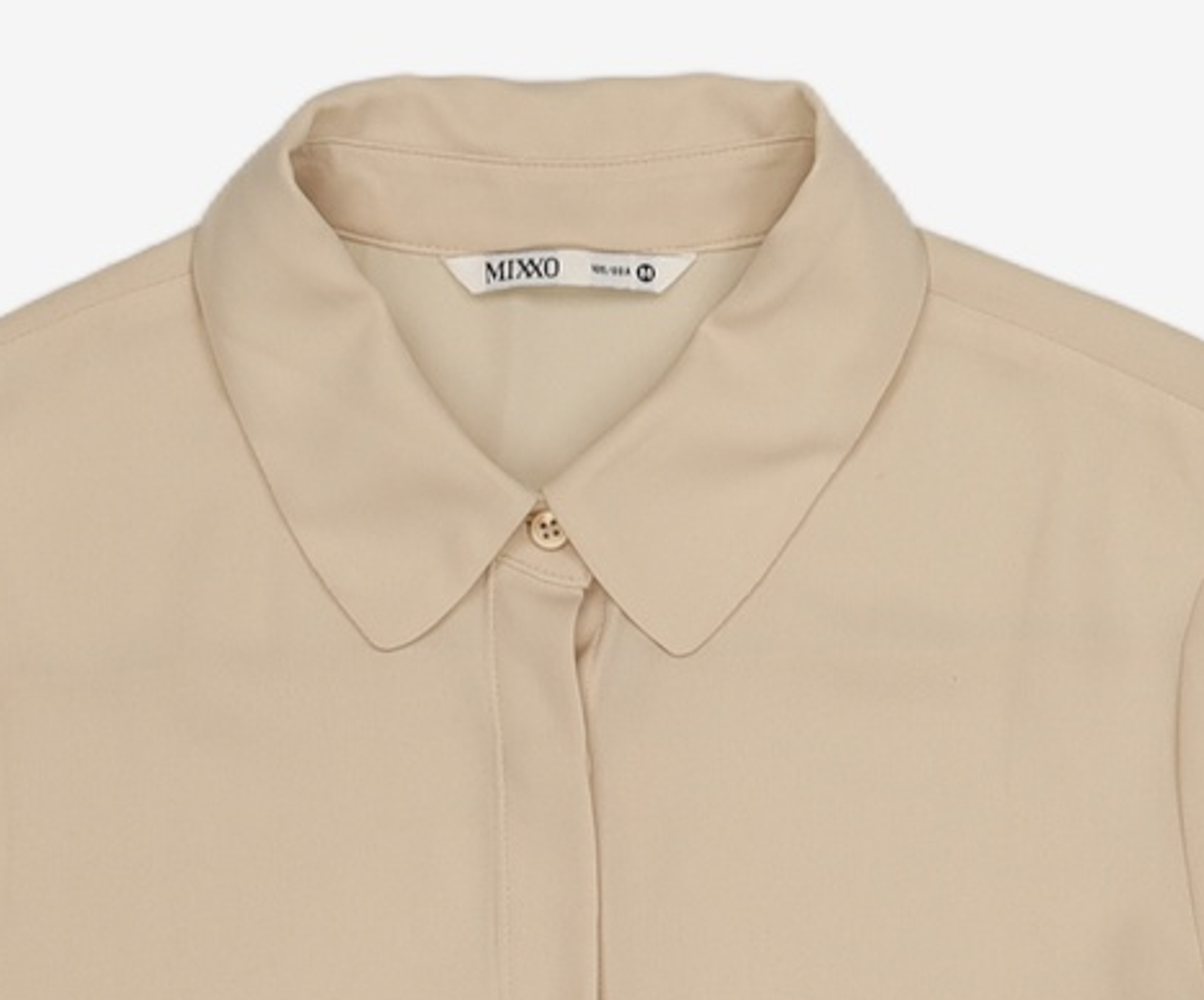 미쏘(MIXXO) 파스텔 베이직 블라우스 MIWBL9301A M