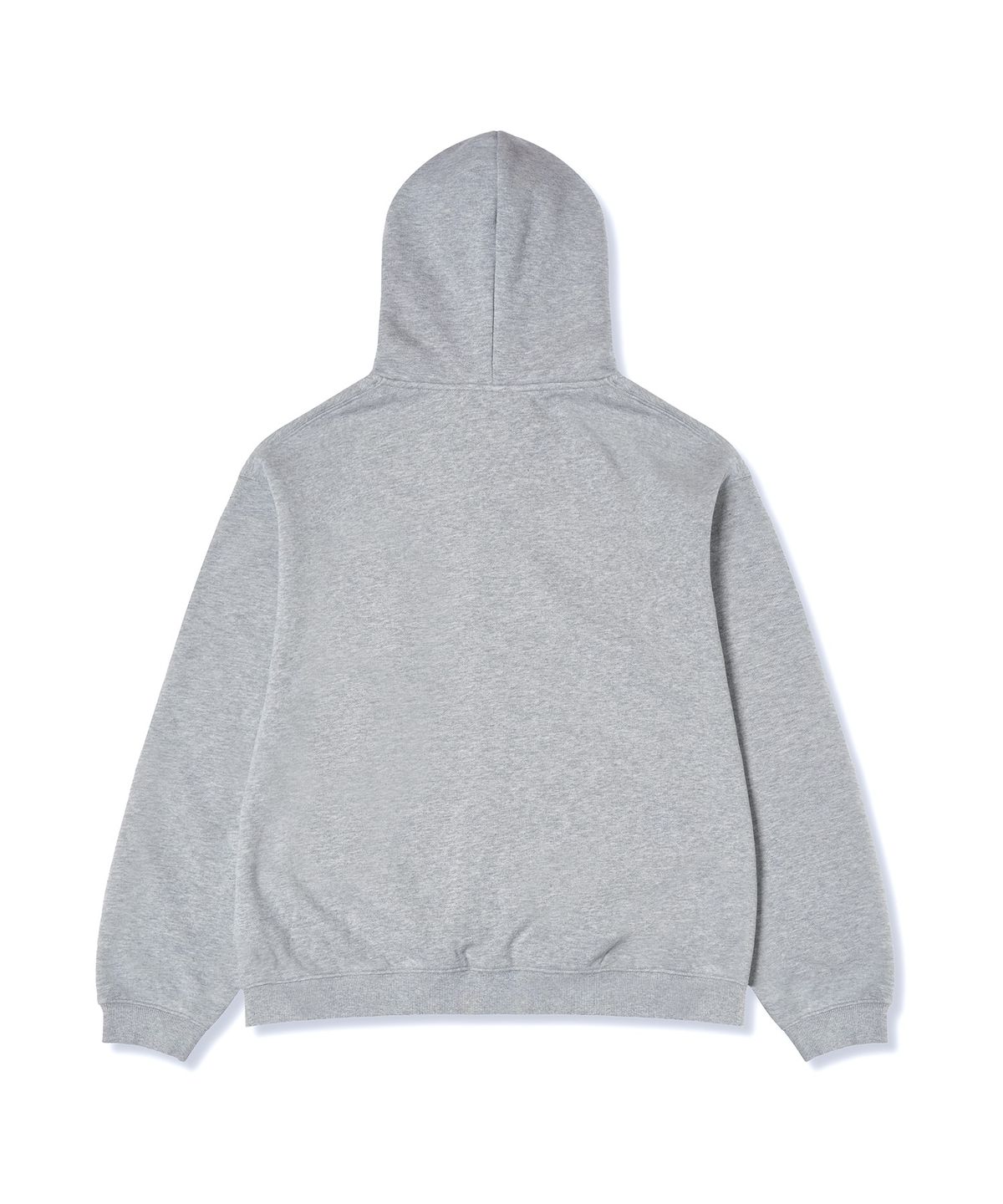 챔피온(CHAMPION) 로고 벌룬핏 기모 후드 집업 Medium Grey