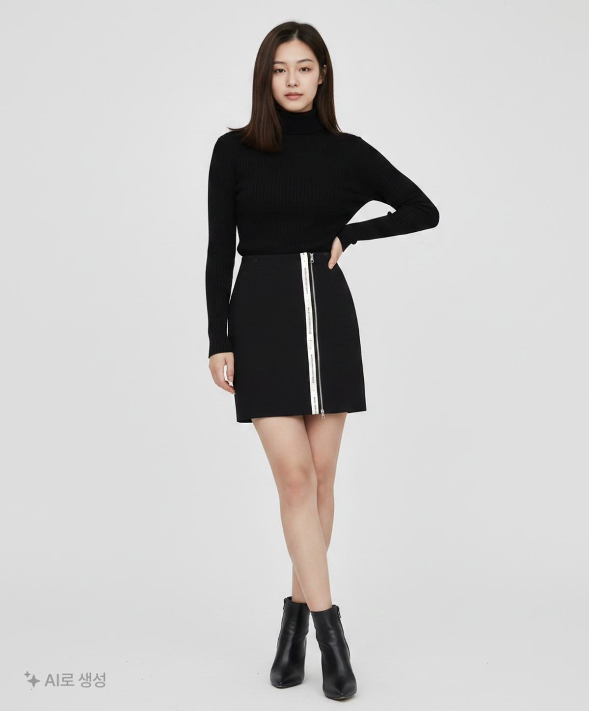 느와(NOIR) Log Skirt FREE