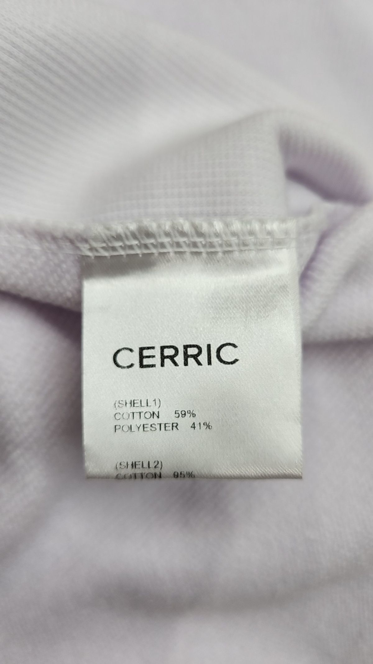 세릭(CERRIC) ZIPPER POCKET HOODIE / WHITE FREE