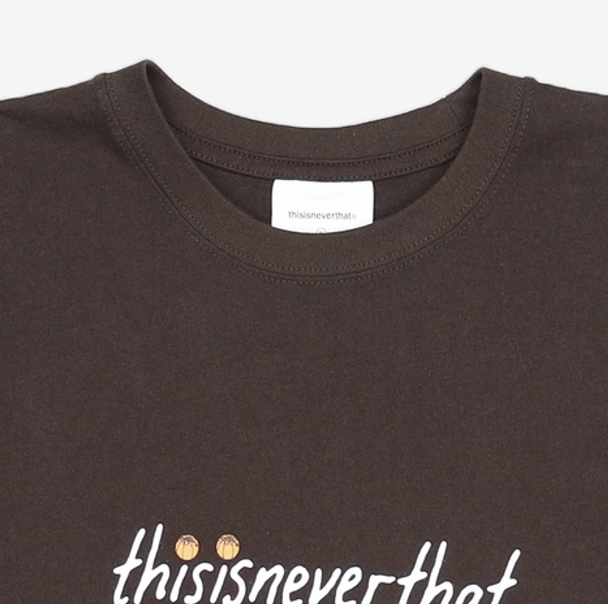 디스이즈네버댓(THISISNEVERTHAT) Dunk Hoop Tee Off Black L