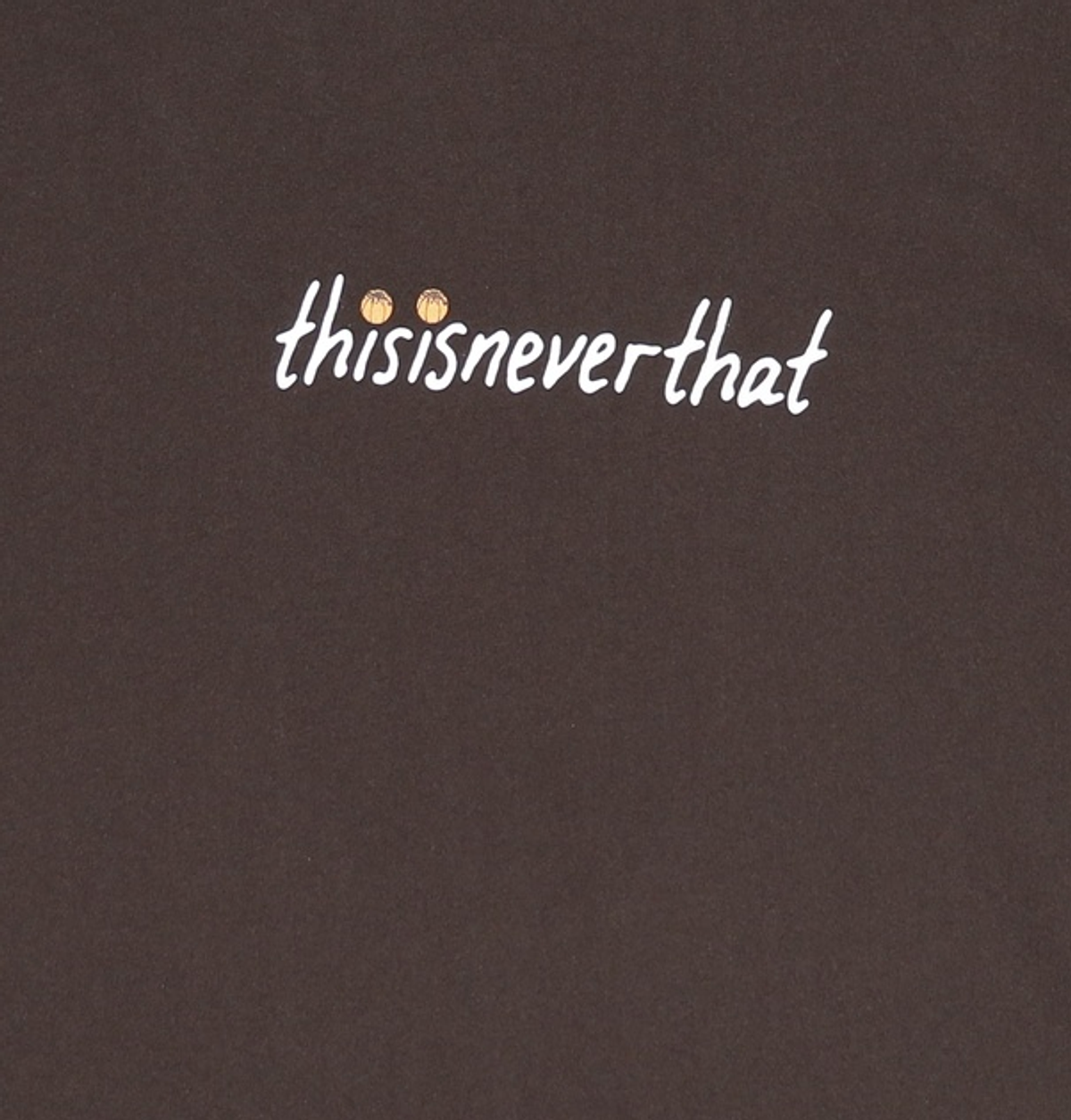 디스이즈네버댓(THISISNEVERTHAT) Dunk Hoop Tee Off Black L