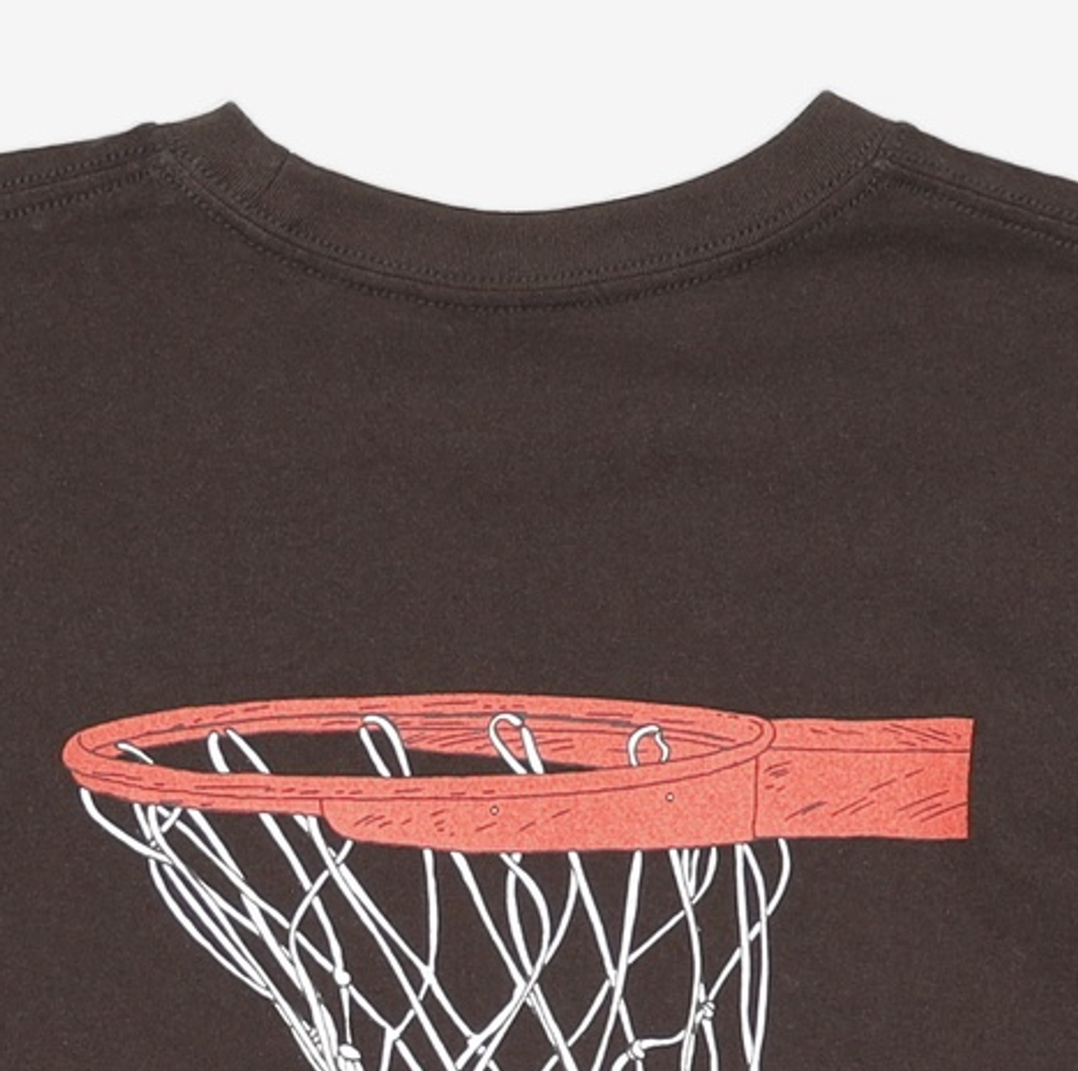 디스이즈네버댓(THISISNEVERTHAT) Dunk Hoop Tee Off Black L