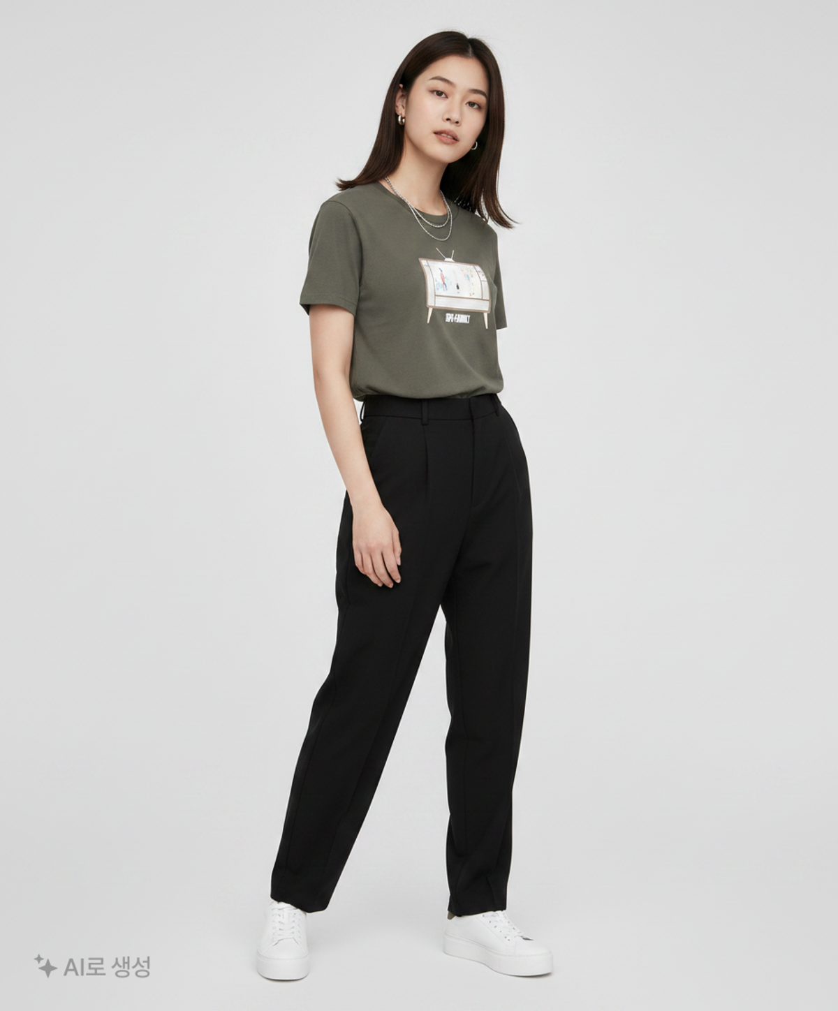 유니클로(UNIQLO) 반소매 티셔츠 S