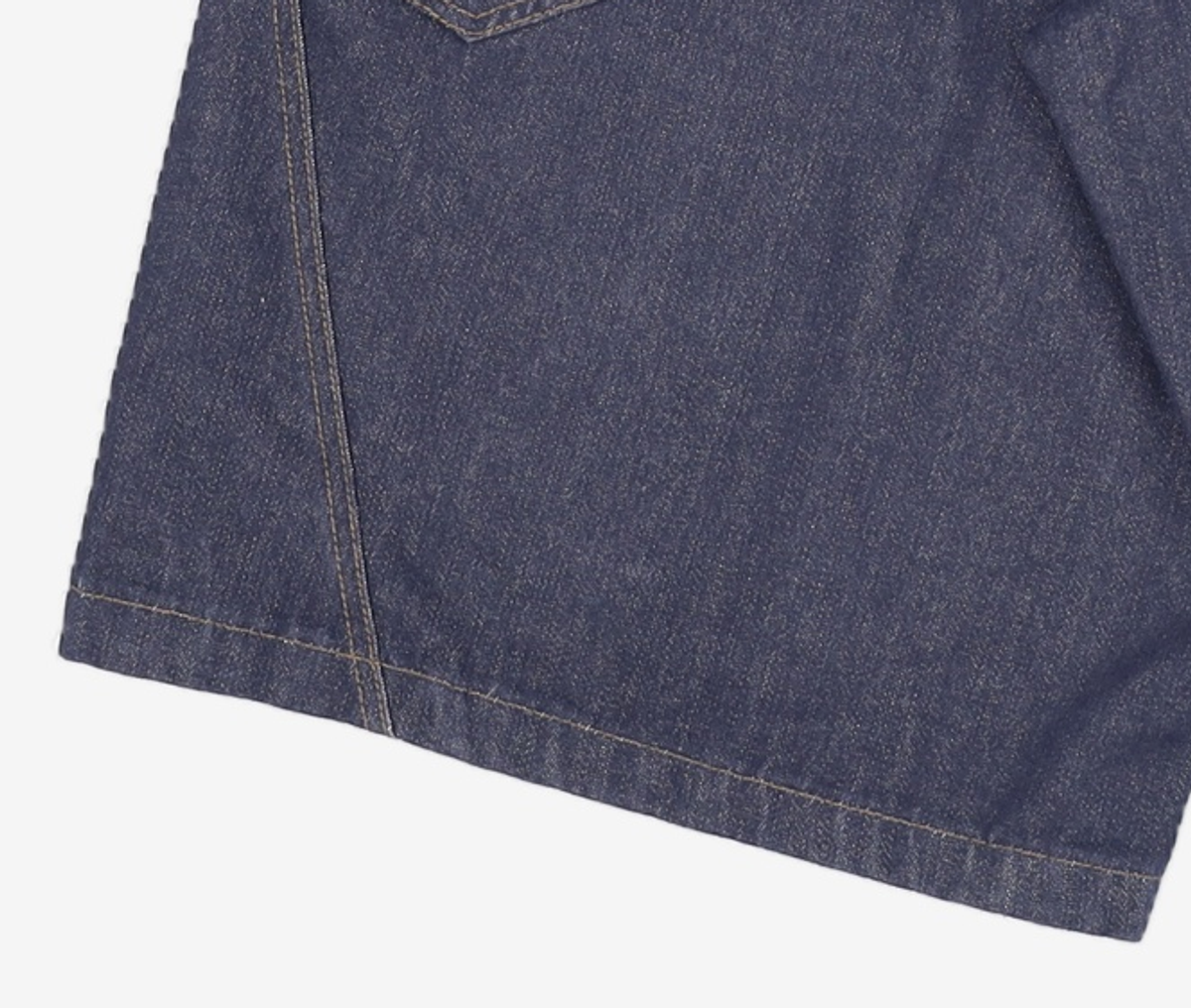 단델(DANDEL) DD contrast denim bermuda pants (INDIGO) 1