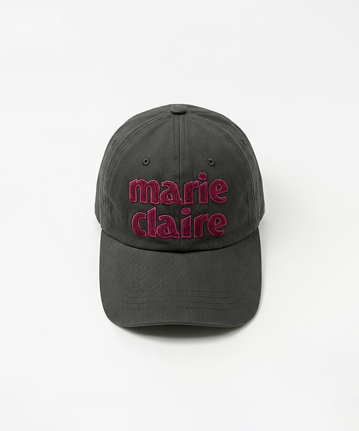 마리끌레르(MARIE CLAIRE) 코듀로이 패치 볼캡(MAGCHT02MCH)