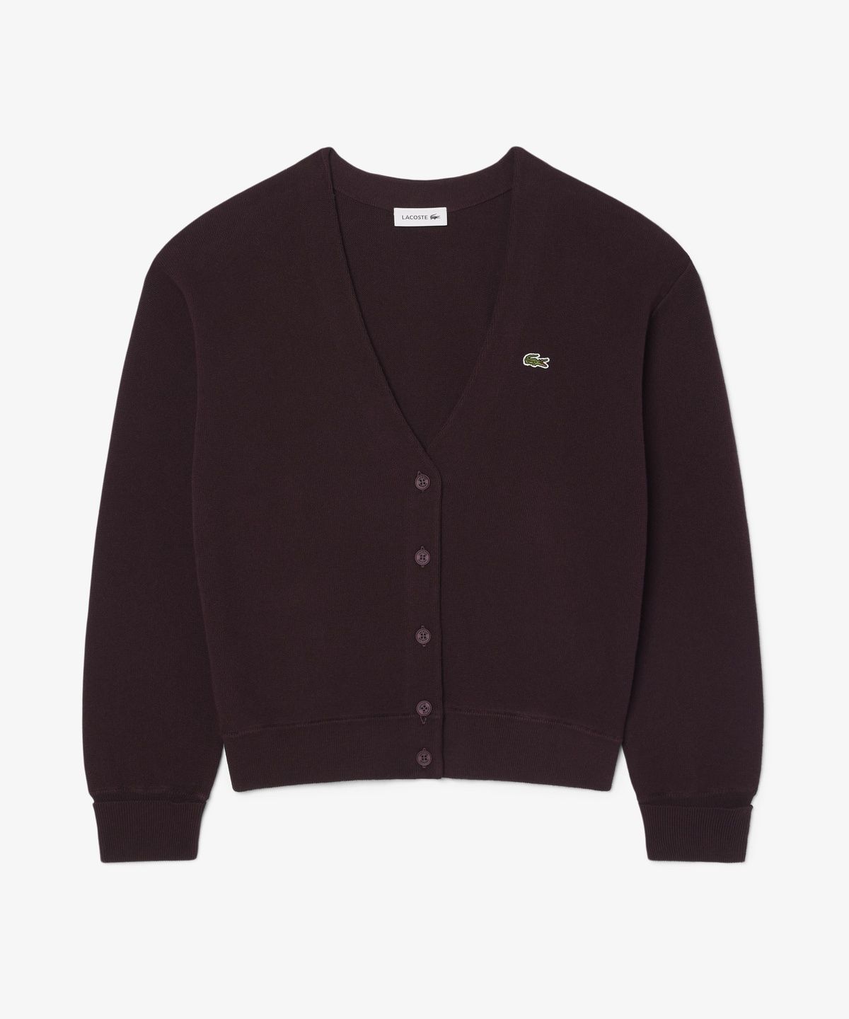 라코스테(LACOSTE) 여성 링스링스 브이넥 가디건 AF4143-56N 3KE