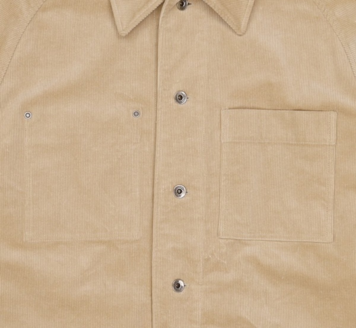 커스텀멜로우(CUSTOMELLOW) corduroy over shirt_CWSAW22302BEX 100