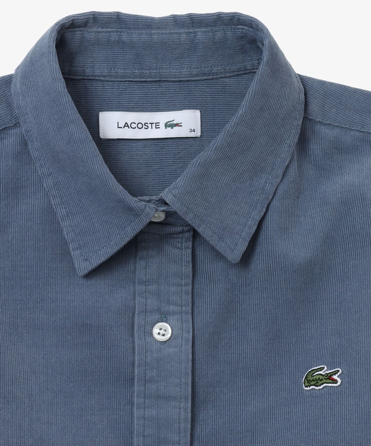라코스테(LACOSTE) 여성 코듀로이 셔츠 CF437E-56N 57I