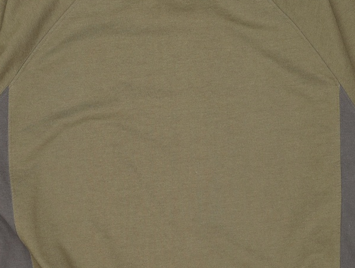 프리즘웍스(FRIZMWORKS) COLLAR LAYERED SWEATSHIRT _ OLIVE L