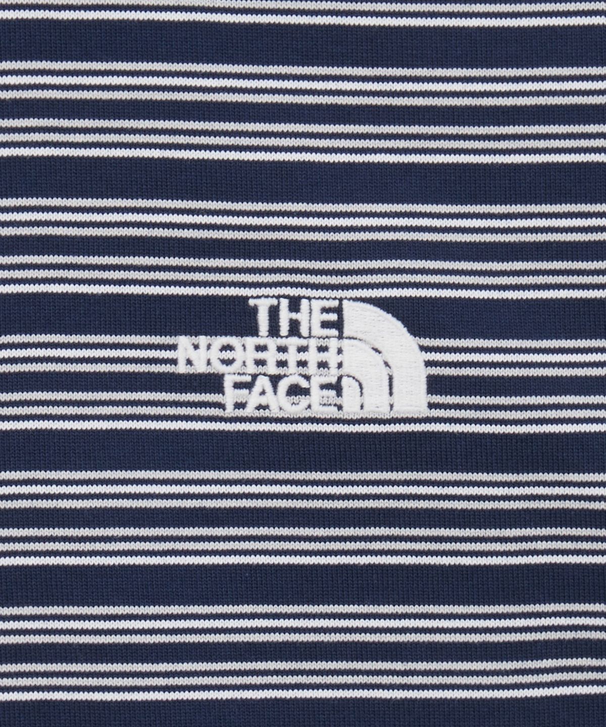 노스페이스(THE NORTH FACE) NT7TS52A 남성 오버펙 스트라이프 긴팔 티셔츠 NAVY
