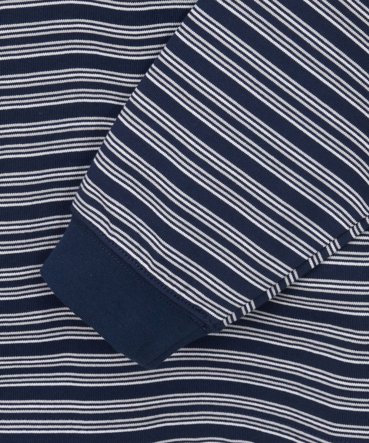 노스페이스(THE NORTH FACE) NT7TS52A 남성 오버펙 스트라이프 긴팔 티셔츠 NAVY