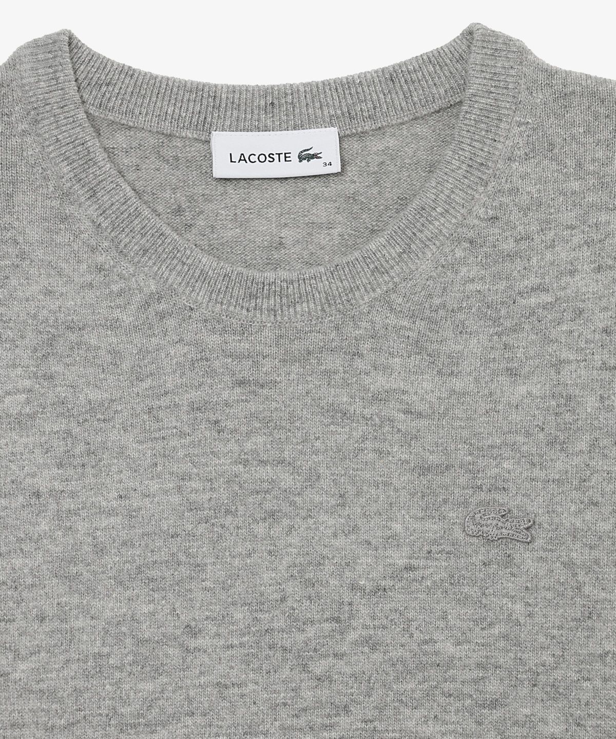 라코스테(LACOSTE) 여성 울 캐시미어 크루넥 스웨터 AF394E-56N CCA