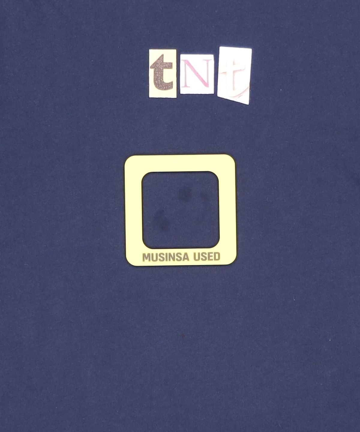 디스이즈네버댓(THISISNEVERTHAT) Cutout Letters L/S Tee Navy M