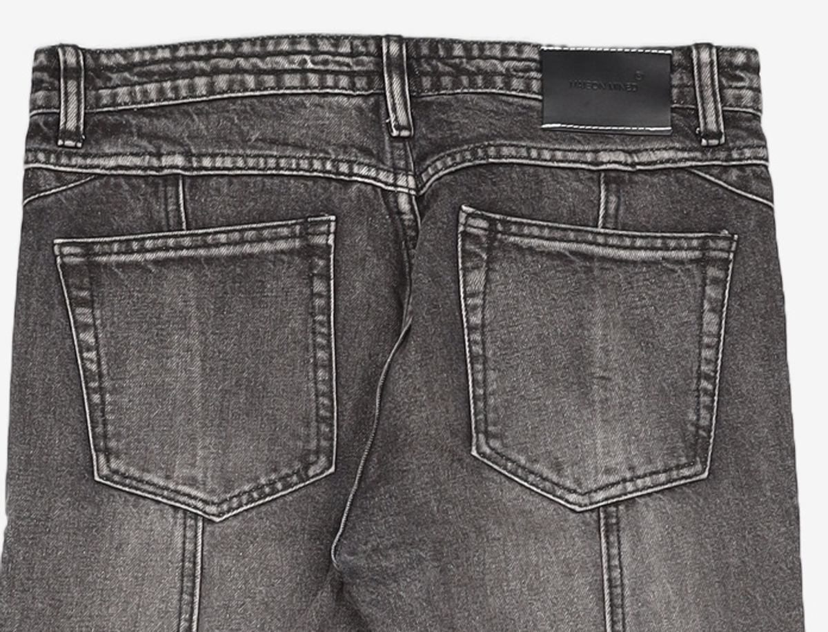 메종미네드(MAISON MINED) SIDE LAYERED DENIM TROUSERS 46