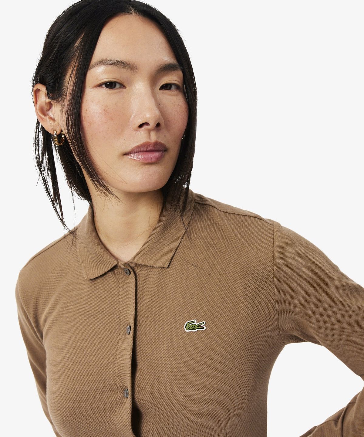 라코스테(LACOSTE) 여성 핏 앤 플레어 원피스 EF5299-56N SIX