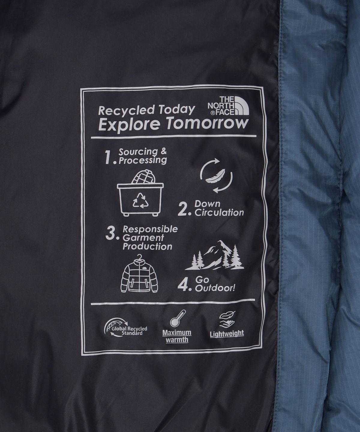 노스페이스(THE NORTH FACE) NJ1DS60D 남성 트레일 팩 다운 자켓 INK BLUE