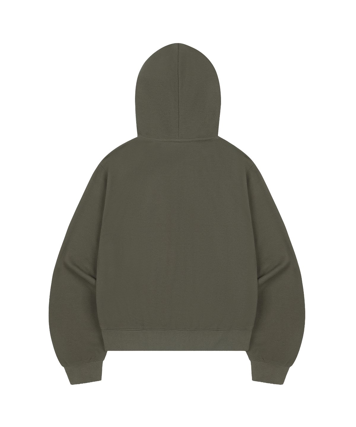 오드스튜디오(ODDSTUDIO) 페인페스트 그래피티 와플 후드집업 - KHAKI