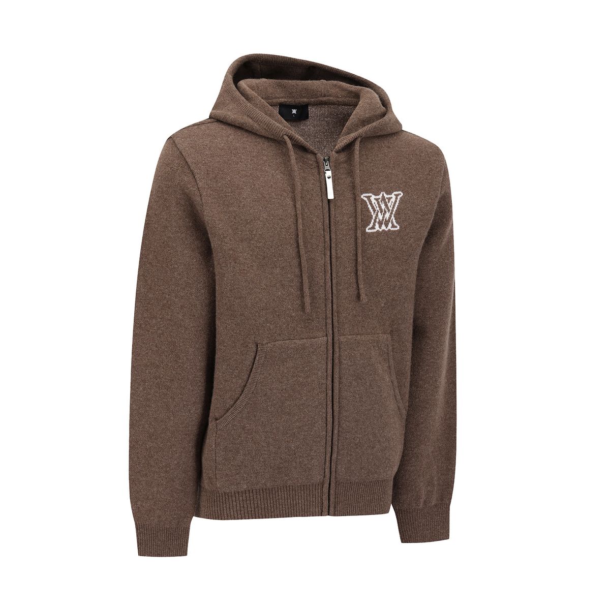 어뉴골프(ANEW GOLF) MEN COMFORT HOODIE KNIT CARDIGAN_BR