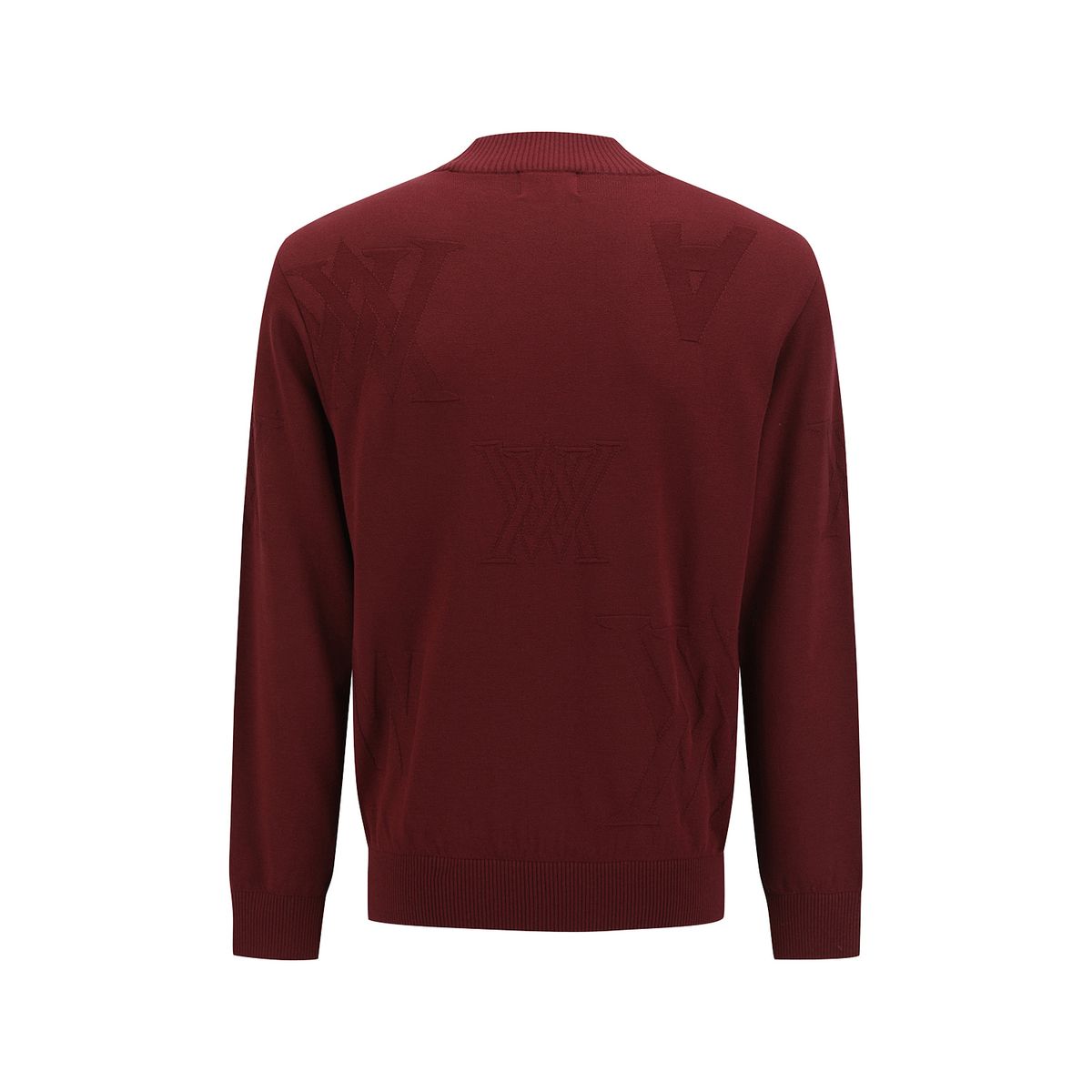 어뉴골프(ANEW GOLF) MEN LOGO PATTERN TURTLENECK SWEATER_BU