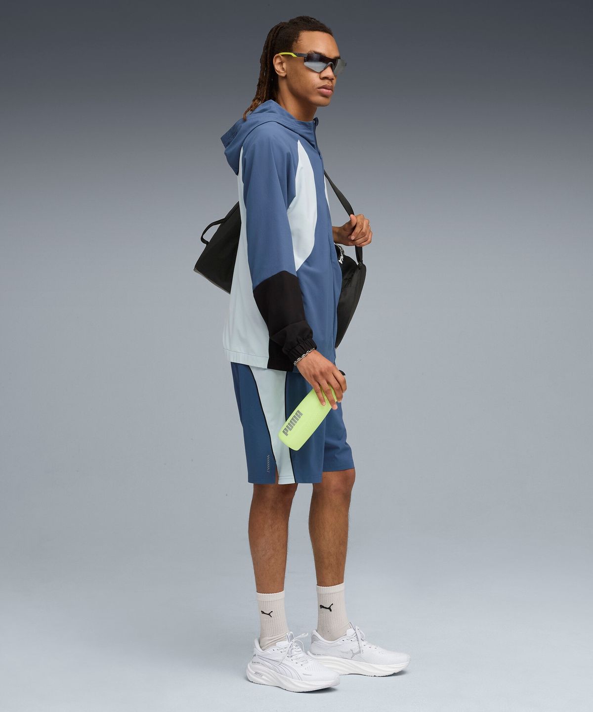 푸마(PUMA) 남성 런 울트라위브 후디드 자켓 (52826280)