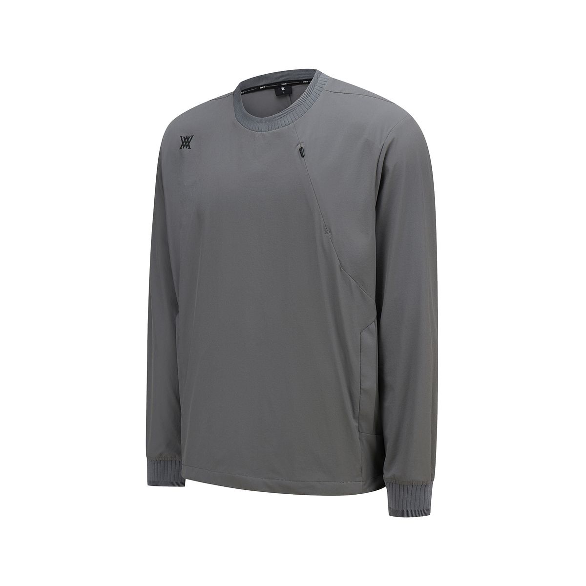 어뉴골프(ANEW GOLF) MEN UTILITY ZIP POCKET ANORAK T-SHIRT SET-UP_GR