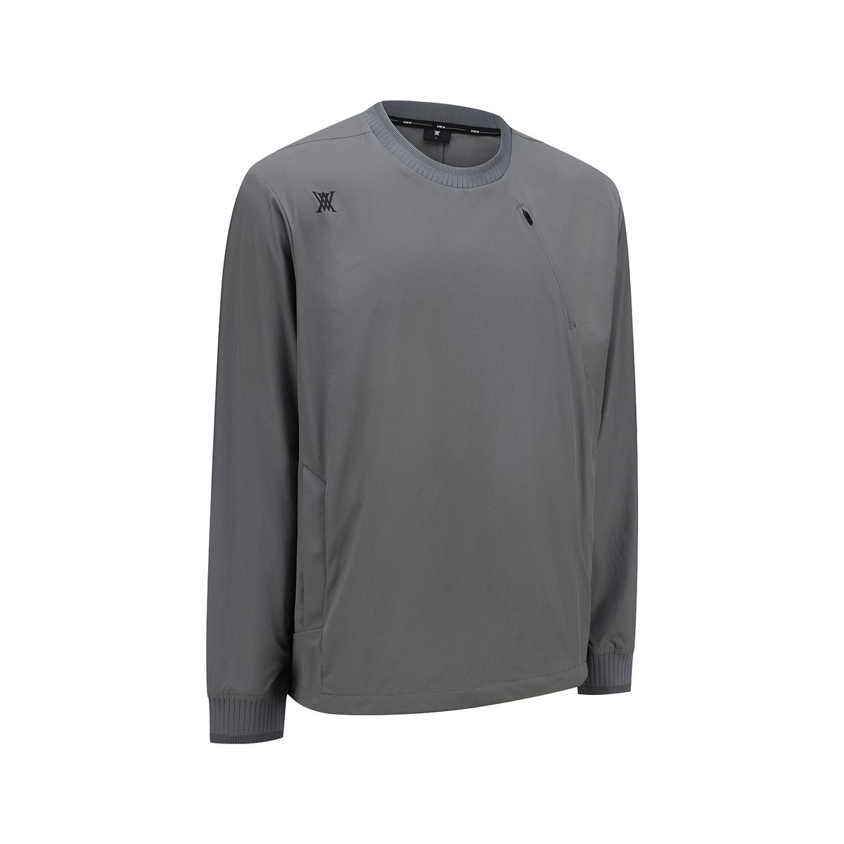 어뉴골프(ANEW GOLF) MEN UTILITY ZIP POCKET ANORAK T-SHIRT SET-UP_GR