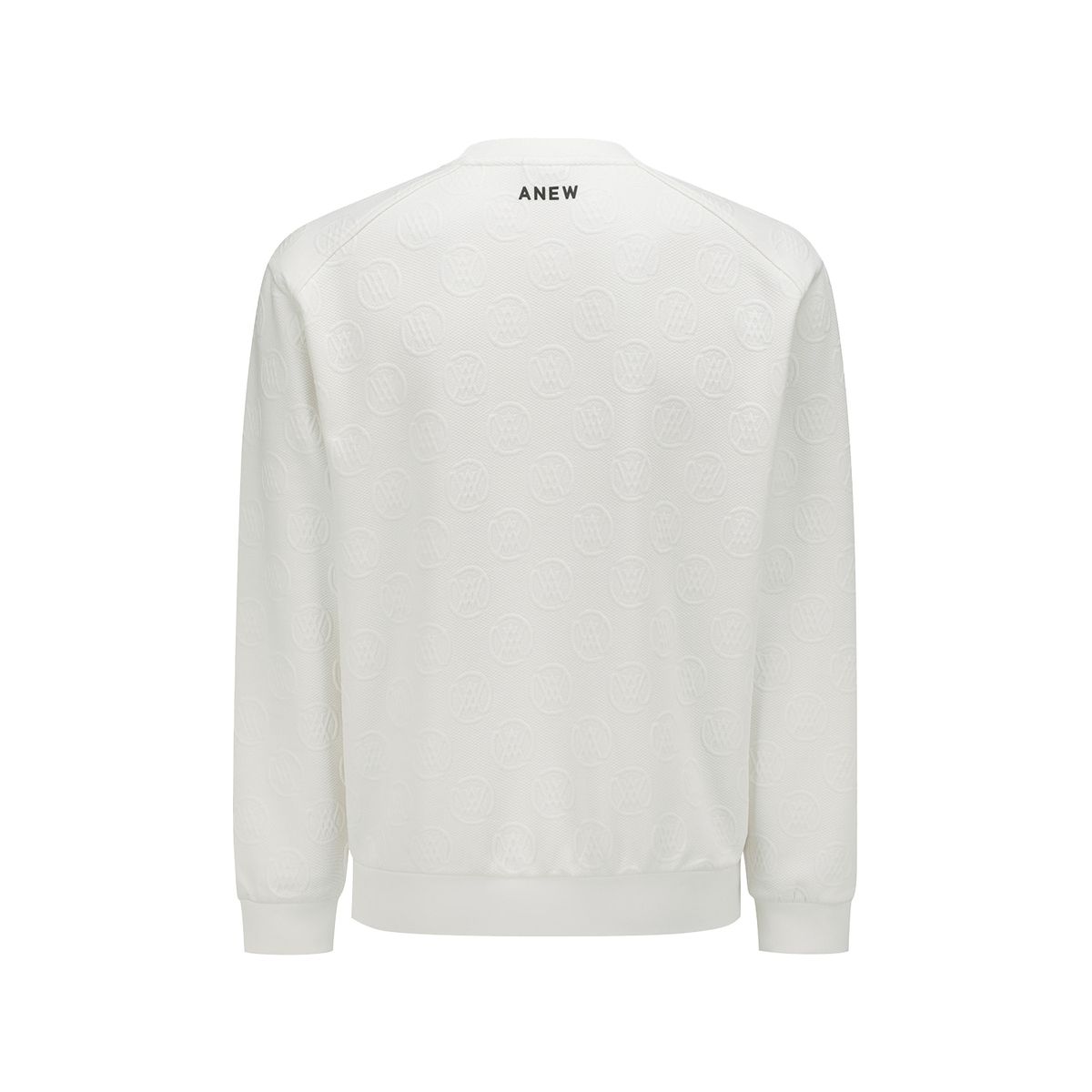 어뉴골프(ANEW GOLF) MEN JACQUARD SWEATSHIRT_OW