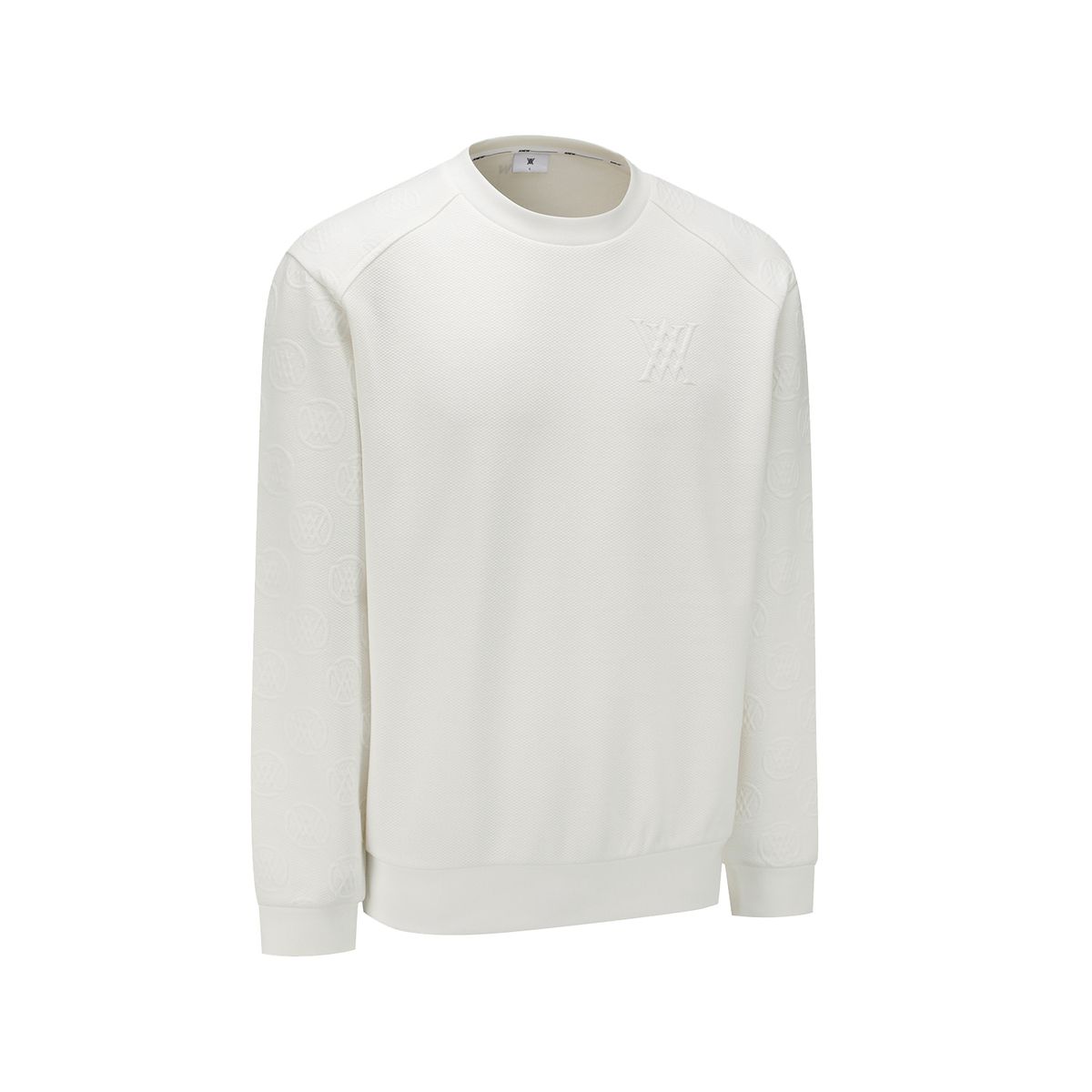 어뉴골프(ANEW GOLF) MEN JACQUARD SWEATSHIRT_OW