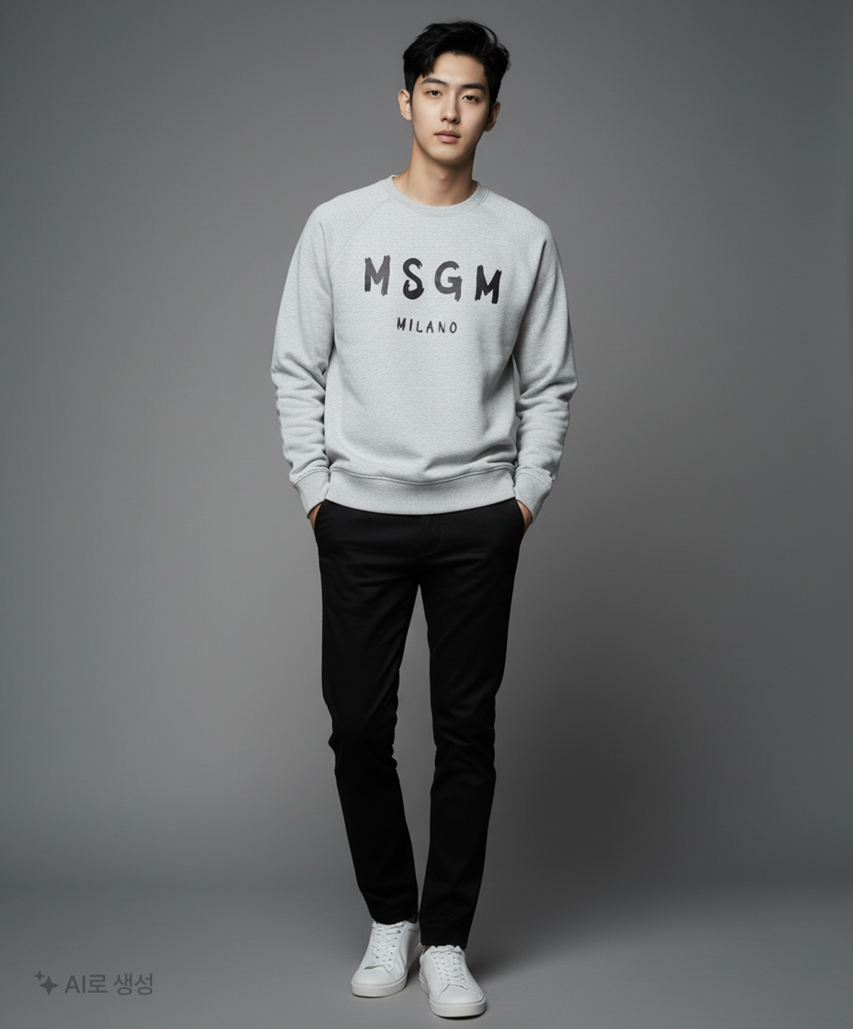 엠에스지엠(MSGM) 맨투맨/스웨트셔츠 L