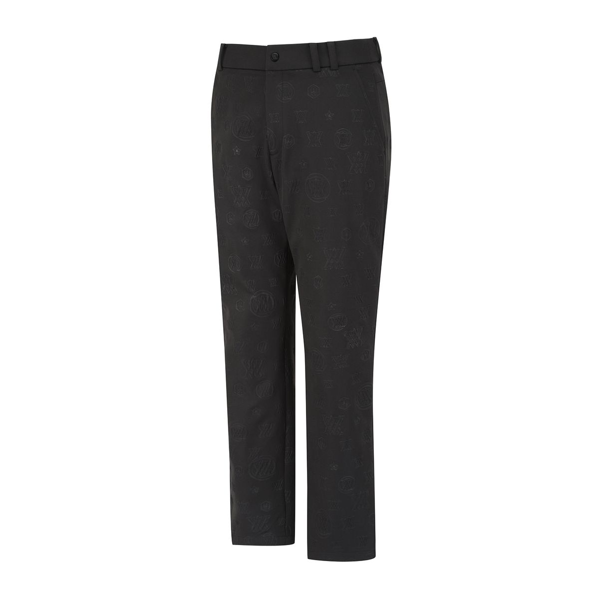 어뉴골프(ANEW GOLF) MEN LOGO EMBO PANTS_BK