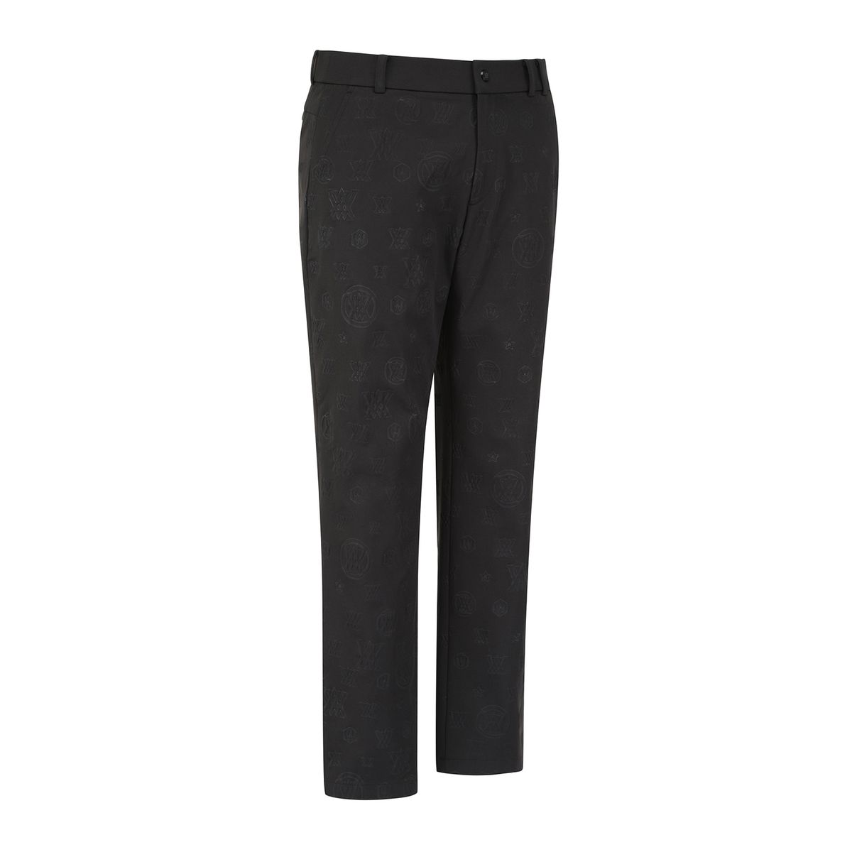 어뉴골프(ANEW GOLF) MEN LOGO EMBO PANTS_BK