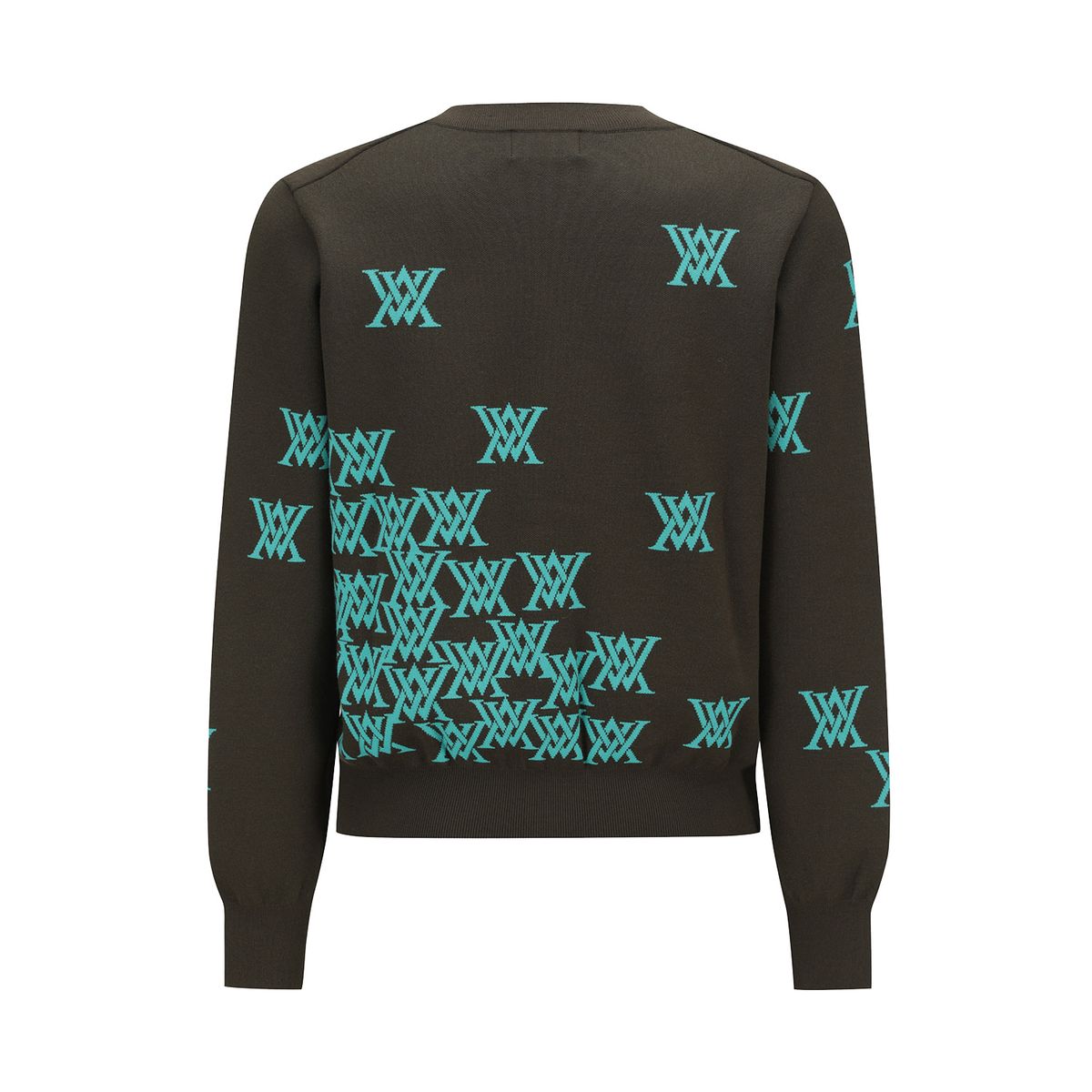 어뉴골프(ANEW GOLF) WOMEN LOGO KNIT CARDIGAN_KH