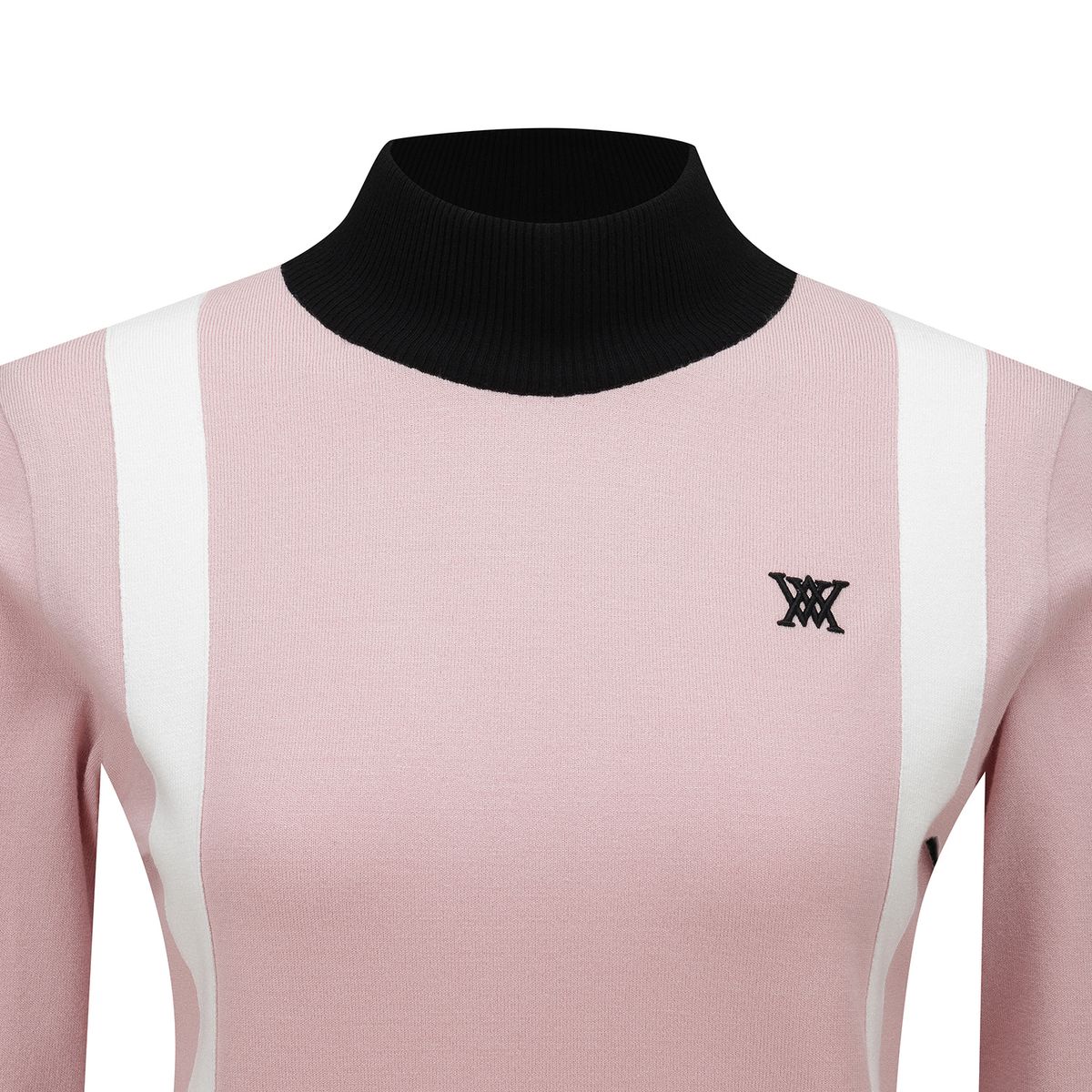 어뉴골프(ANEW GOLF) WOMEN BLOCK TURTLENECK SWEATER_PI