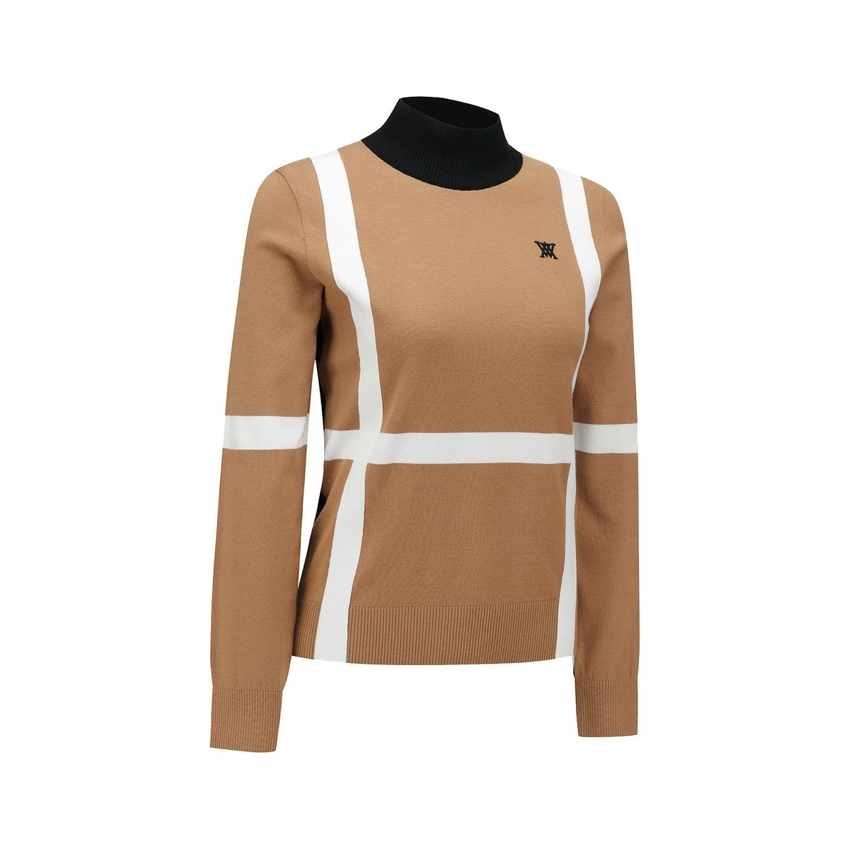 어뉴골프(ANEW GOLF) WOMEN BLOCK TURTLENECK SWEATER_CM