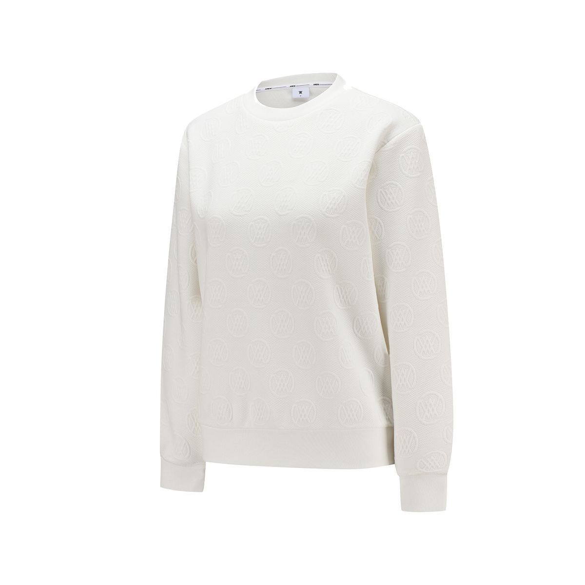 어뉴골프(ANEW GOLF) WOMEN JACQUARD SWEATSHIRT_OW