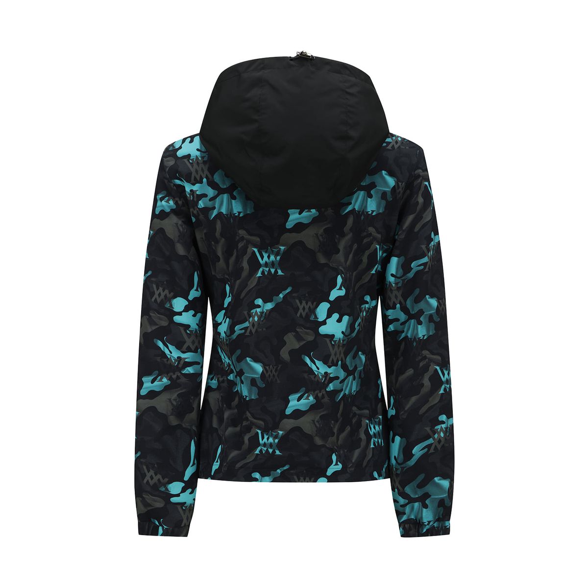 어뉴골프(ANEW GOLF) WOMEN CAMO PATTERN HOODED T-SHIRT CARDIGAN_AB