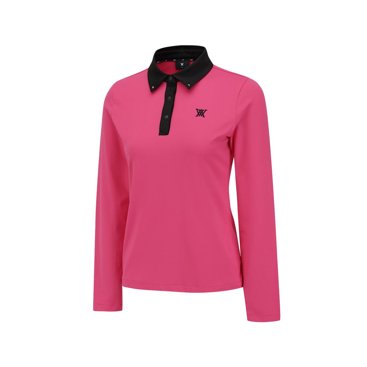 어뉴골프(ANEW GOLF) WOMEN CONTRAST COLLAR T-SHIRT_PI