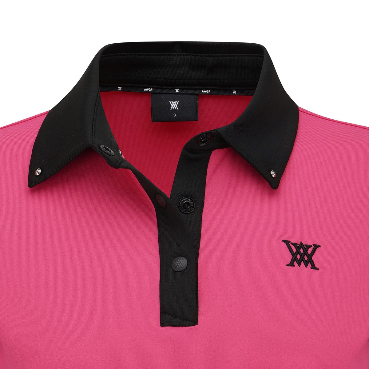 어뉴골프(ANEW GOLF) WOMEN CONTRAST COLLAR T-SHIRT_PI