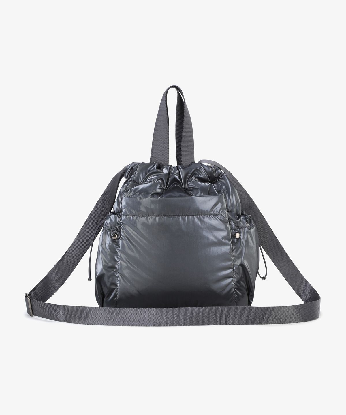 노스페이스(THE NORTH FACE) NN2PS56K 보니 버켓 백 미니_패딩 SILVER GRAY