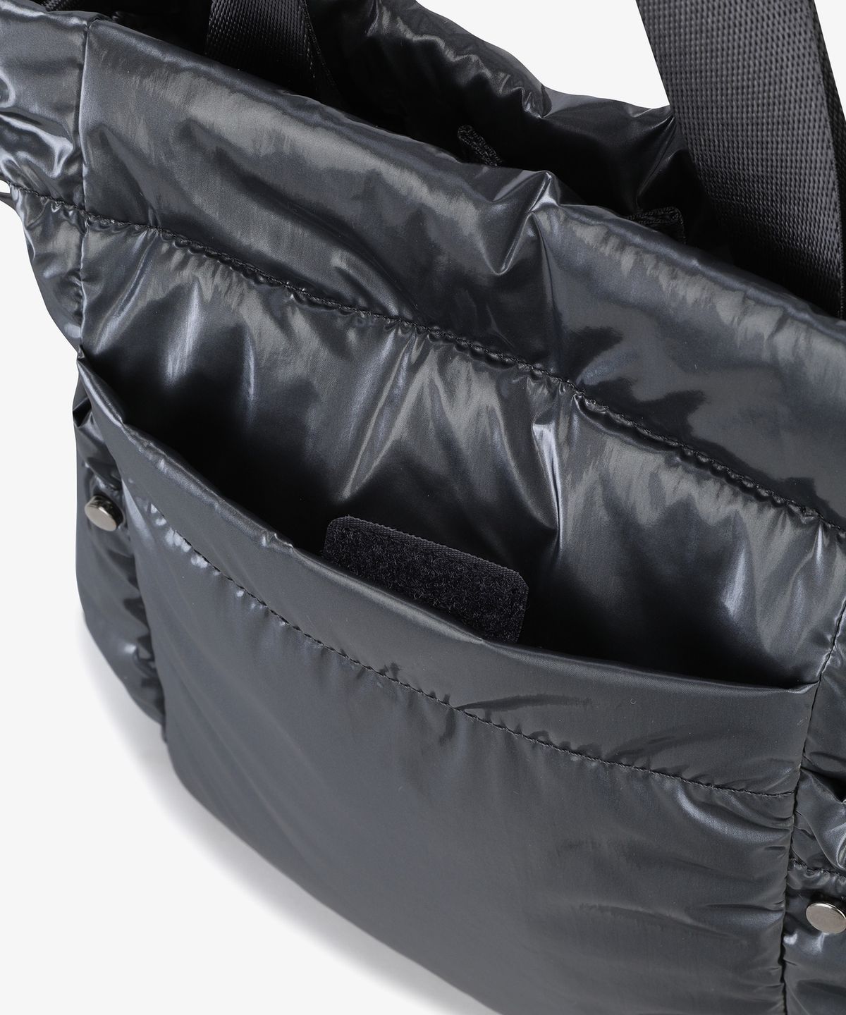 노스페이스(THE NORTH FACE) NN2PS56K 보니 버켓 백 미니_패딩 SILVER GRAY