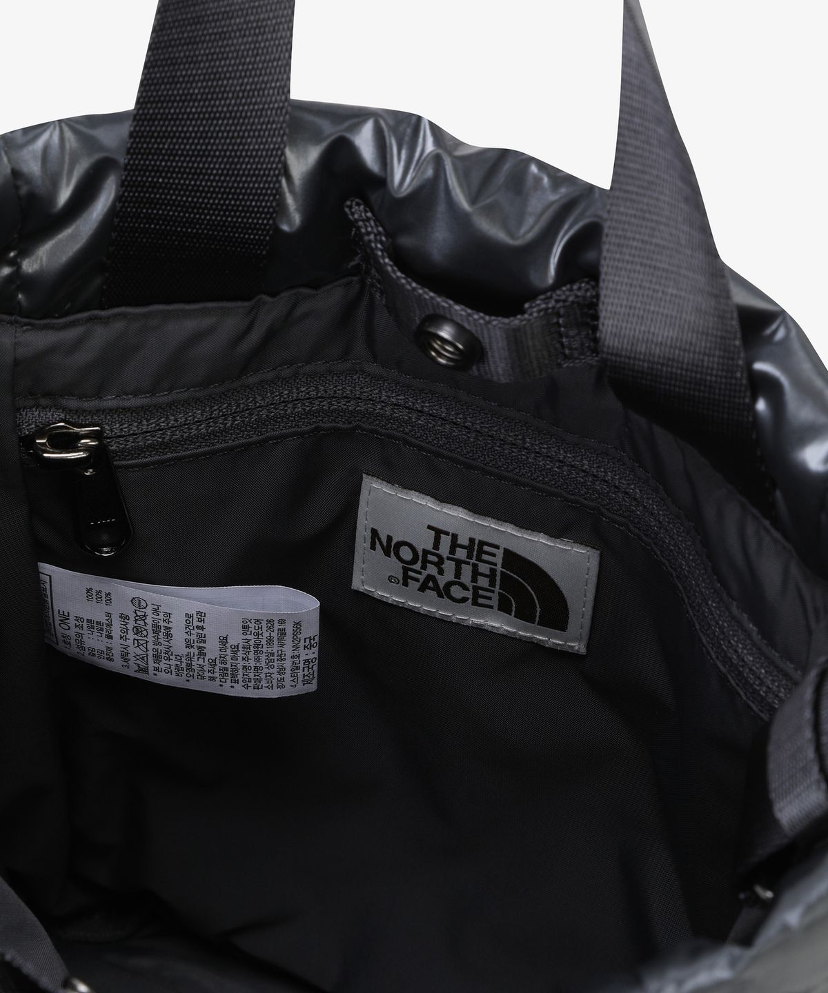 노스페이스(THE NORTH FACE) NN2PS56K 보니 버켓 백 미니_패딩 SILVER GRAY