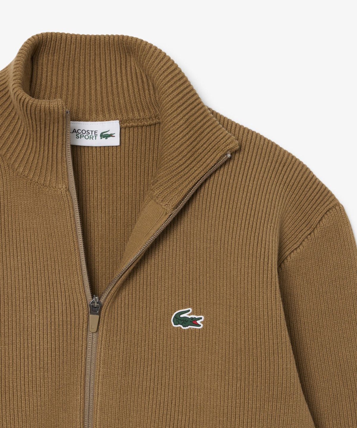 라코스테(LACOSTE) 남성 골프 조직감 풀집업 가디건 AH4811-56N SIX