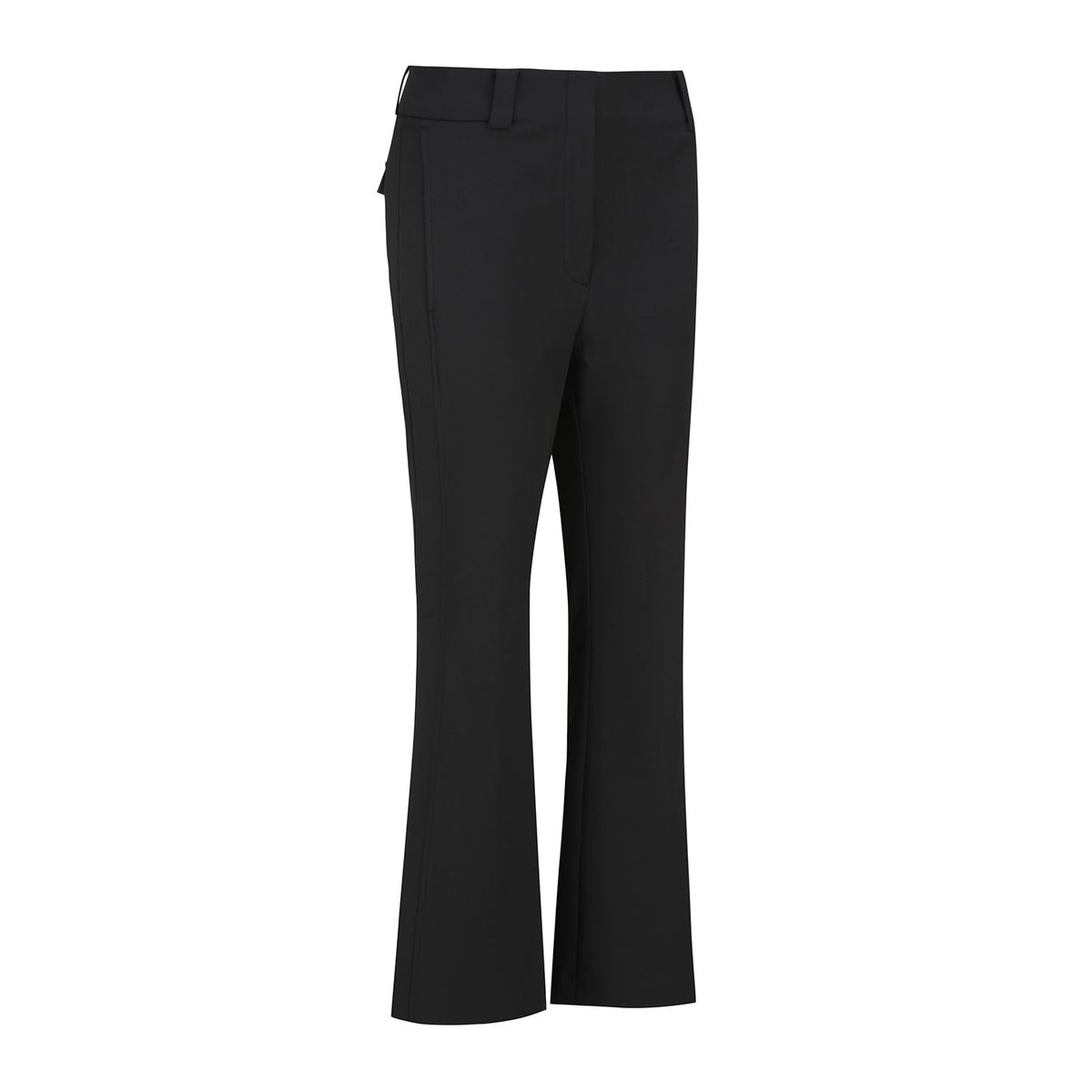 어뉴골프(ANEW GOLF) WOMEN SEMI BOOT CUT PANTS_BK