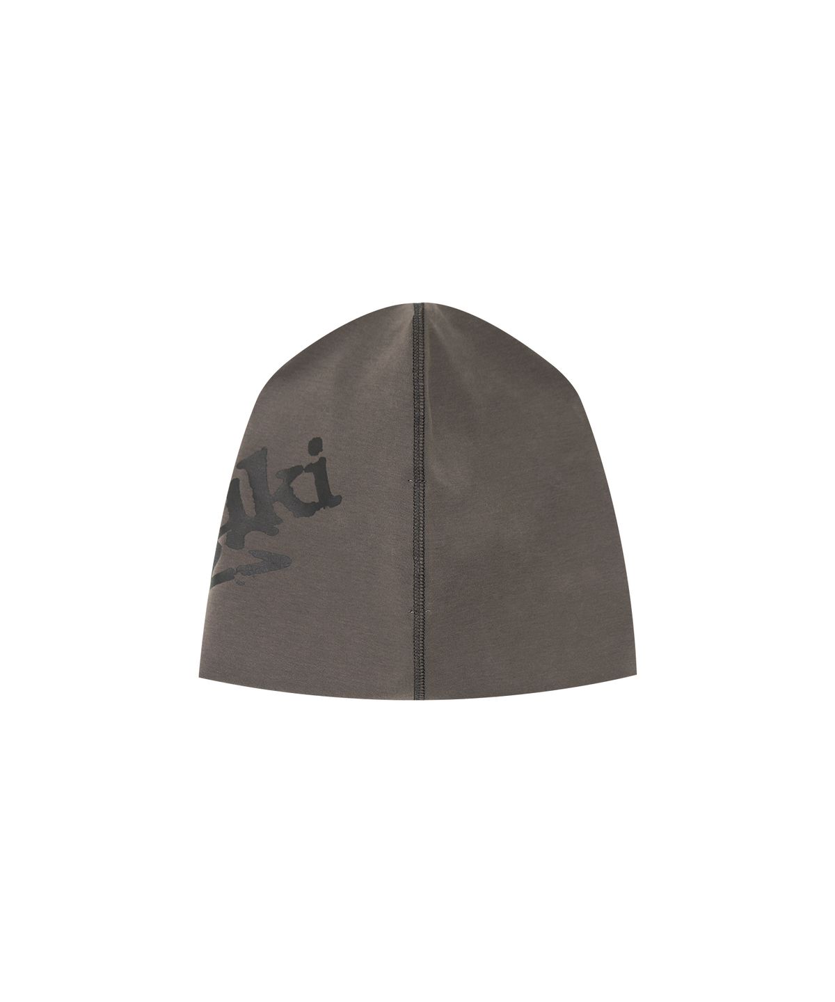 긴스키(GINSUKI) [긴스키 X 물바다]SLOUCHY LOGO BEANIE (CHARCOAL)